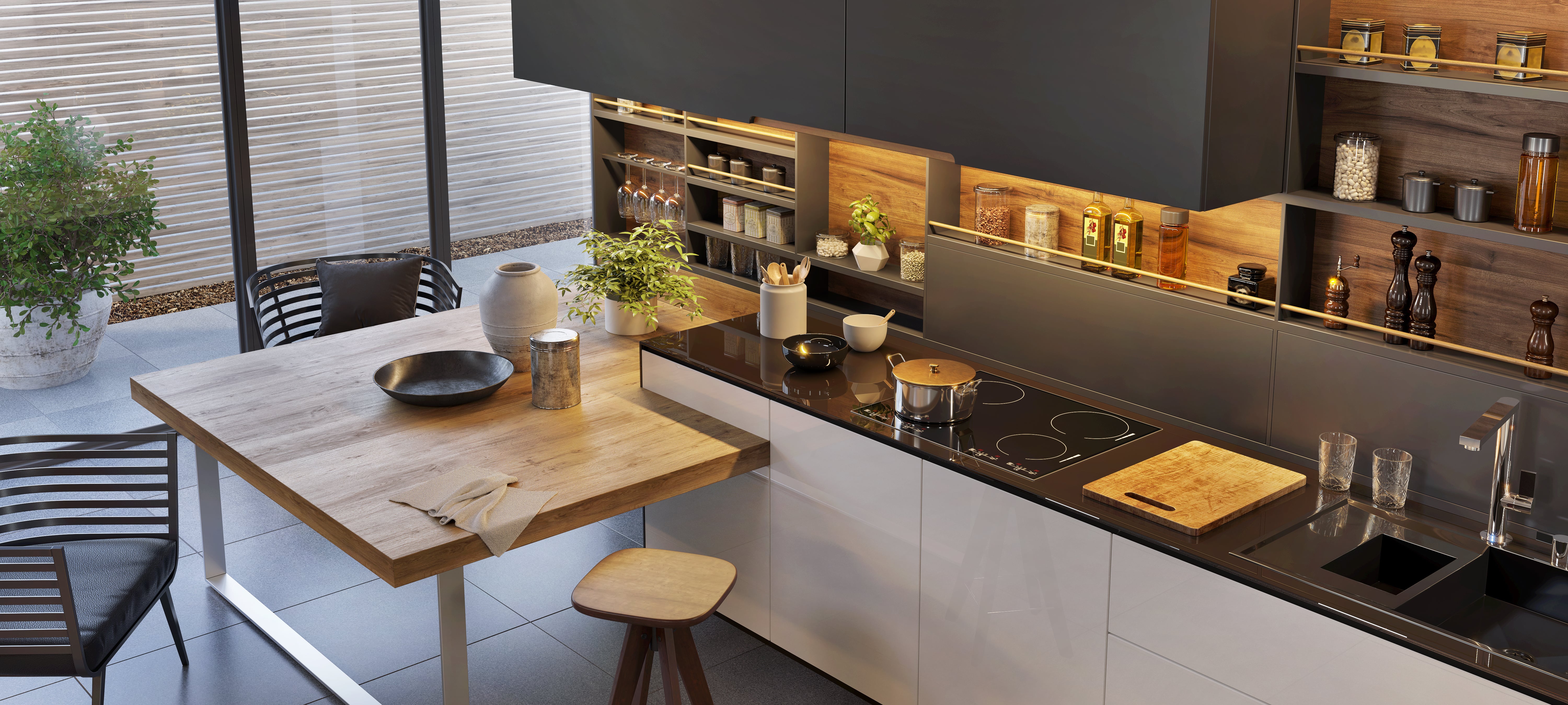 Eddahome Modular Kitchen